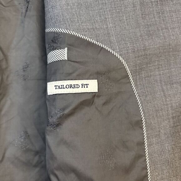 Jos A Bank 1905 Suit Light Gray  Tailored Fit 52R 42W 27I - Picture 12 of 16